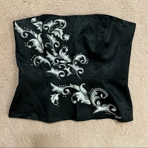 White House Black Market Bustier Top